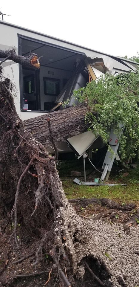 Storm Damage At Camp Bagnell - 4